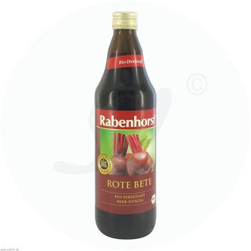 Rabenhorst Saft 750 ml Rote Bete Bio