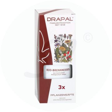 Drapal Brennessel Saft 600 ml 3 x 200 ml