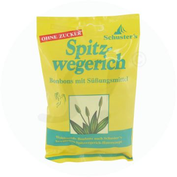 Schuster’s Spitzwegerich Bonbons zuckerfrei 100 g