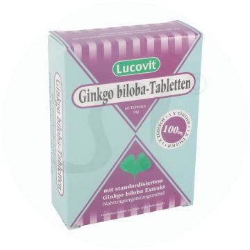 Lucovit Gingko Biloba 100 mg Tabletten 60 Stk.