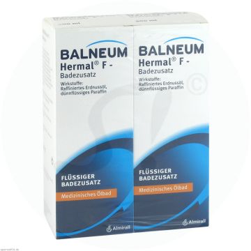 Balneum Hermal F Badezusatz flüssig 1 L Vorteilspackung
