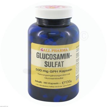 Gall Pharma Glucosaminsulfat 500 mg Kapseln 180 Stk.