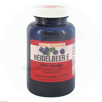 Gall Pharma Heidelbeer E Kapseln 120 Stk.