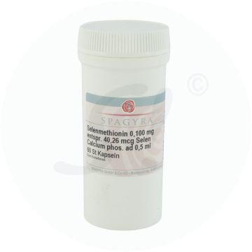 Selenmethionin Spagyra Kapseln 60 Stk. 0,100 mg