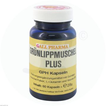 Gall Pharma Grünlippmuschel Kapseln Plus 60 Stk.