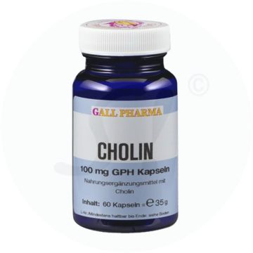 Gall Pharma Cholin 100 mg Kapseln 60 Stk.