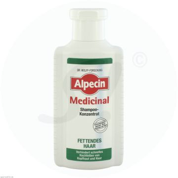 Alpecin Med Shampoo Konzentrat 200 ml Fettiges Haar