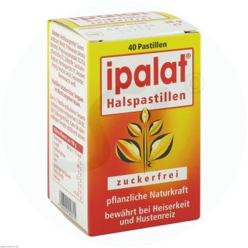 Ipalat Halspastillen 40 Stk. Zuckerfrei