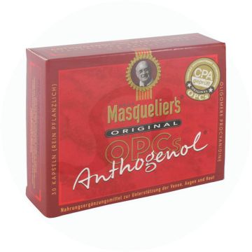 OPCs Original Masqueliers Anthogenol Kapseln 50 mg 30 Stk.