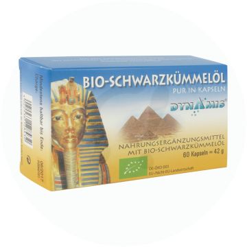 Dynamis Ägyptisches Schwarzkümmel Öl Kapseln 500 P 60 Stk.