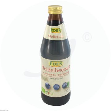 Eden Bio Saft 330 ml Heidelbeer
