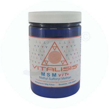 Vitalisis MSM Vitamin + Pulver 500 g