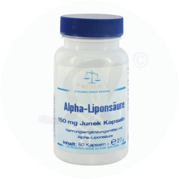 Junek Alpha-Liponsäure 150 mg Kapseln 60 Stk.