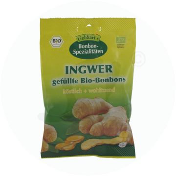 Liebharts Bio-Bonbons 100 g Ingwer