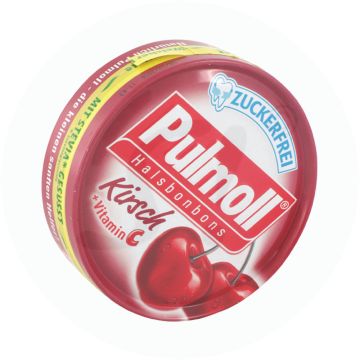 Pulmoll Bonbons ohne Zucker 50 g Kirsche