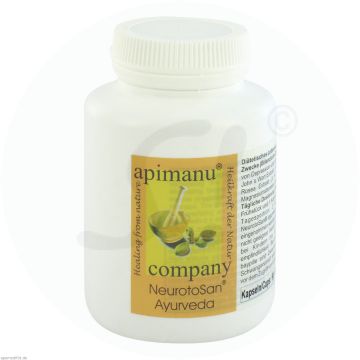 Apimanu Ayurveda Kapseln Neurotosan 90 Stk.