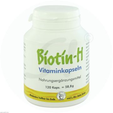 Canea Biotin + B2 + B6 Vitamin-Kapseln 120 Stk.
