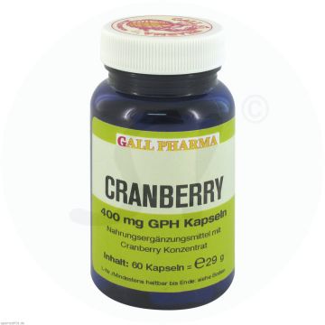 Gall Pharma Cranberry 400 mg Kapseln 60 Stk.