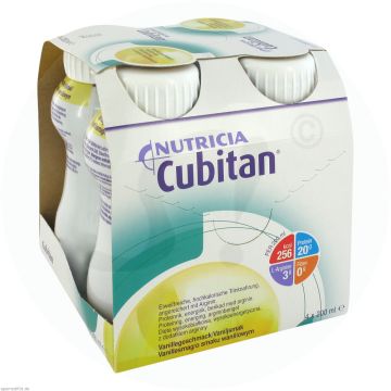 Nutricia Cubitan 200 ml 4 Stk. Vanillegeschmack