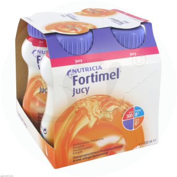 Nutricia Fortimel Jucy 200 ml 4 Stk. Orange
