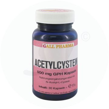 Gall Pharma Acetylcystein 500 mg Kapseln 30 Stk.