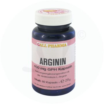 Gall Pharma Arginin 400 mg Kapseln 60 Stk.