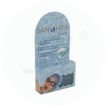 Sanohra Ohrenstöpsel 2 Stk. Erwachsene Swim