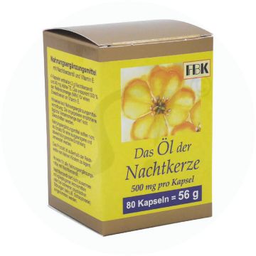 Bioxera Nachtkerze 500 Kapseln 80 Stk.