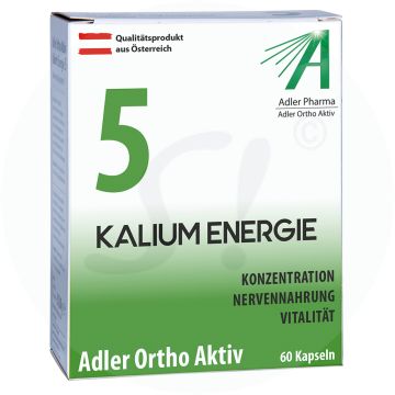 Adler Pharma Ortho Aktiv Kalium Energie Kapseln 60 Stk.