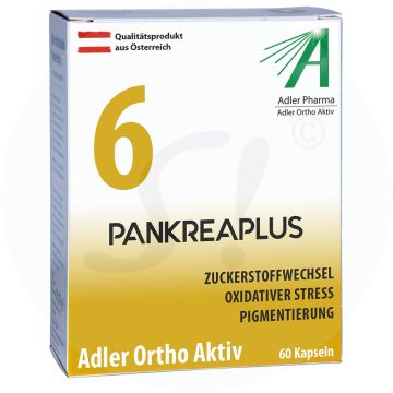 Adler Pharma Ortho Aktiv Pankreaplus Kapseln 60 Stk.