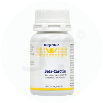 Burgerstein Beta Carotin Kapseln 100 Stk.
