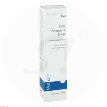 Dr. Hauschka MED Minze Zahncreme forte 75 ml