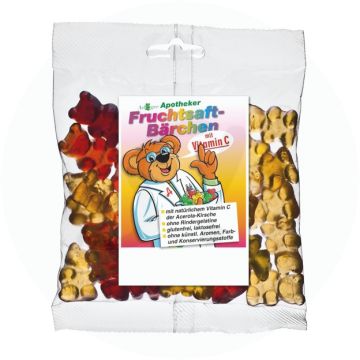 Bano Fruchtsaftbärchen groß 500 g 14 Stk.
