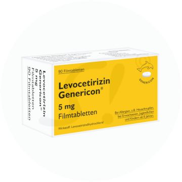 Levocetrizin Genericon Filmtabletten 5 mg