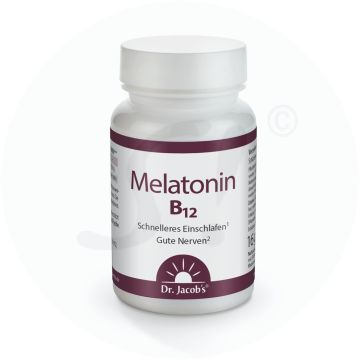 Dr. Jacob's Melatonin B12 Tabletten 60 Stk.