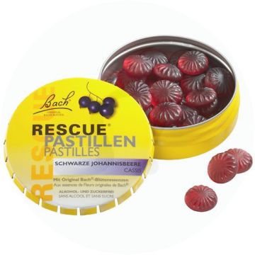 RESCUE Pastillen Schwarze Johannisbeere 50 g