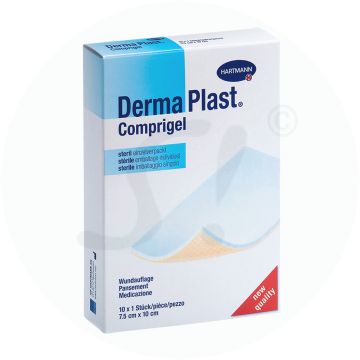 Dermaplast Comprigel 10 Stk. 7,5 x 10 cm