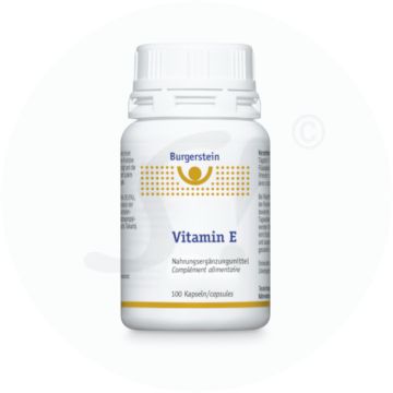 Burgerstein Vitamin E Kapseln 100 I.E. 100 Stk