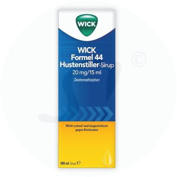 WICK Formel 44 Hustenstiller-Sirup 20 mg / 15 ml 120 ml
