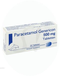 Paracetamol Genericon 500 mg Tabletten 20 Stk. 