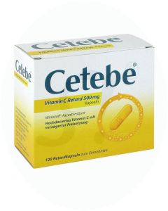 Cetebe Vitamin C Retard 500 mg Kapseln