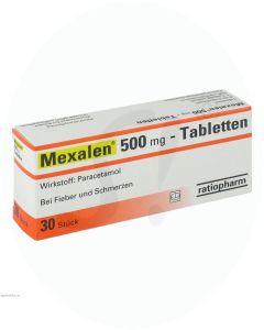 Mexalen 500 mg Tabletten