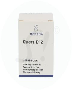 Weleda Quarz D 12 Trituration 20 g D 12 Trituration