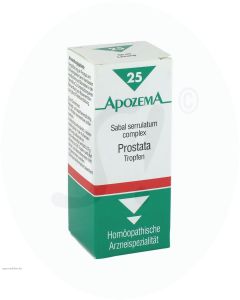 Apozema Tropfen Nr. 25 Prostata 50 ml