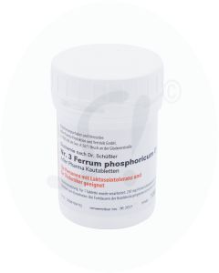Schüßler Nr. 3 Ferrum phosphoricum D12 Kautabletten 100 g