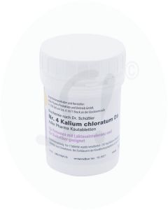 Schüßler Nr. 4 Kalium chloratum D6 Kautabletten 100 g