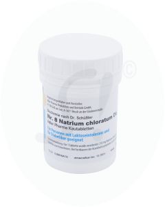 Schüßler Nr. 8 Natrium chloratum D6 Kautabletten 100 g