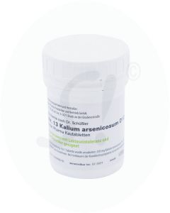Schüßler Nr. 13 Kalium arsenicosum D12 Kautabletten 100 g