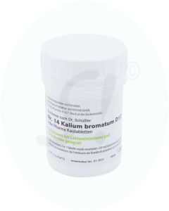 Schüßler Nr. 14 Kalium Bromatum Adler 100 g D 12 Kautabletten