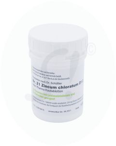 Schüßler Nr. 21 Zincum chloratum D12 Kautabletten 100 g